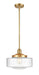 Innovations - 201S-SG-G694-12 - One Light Mini Pendant - Franklin Restoration - Satin Gold
