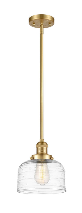 Innovations - 201S-SG-G713 - One Light Mini Pendant - Franklin Restoration - Satin Gold