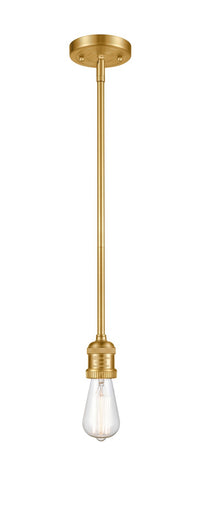 Franklin Restoration LED Mini Pendant Satin Gold