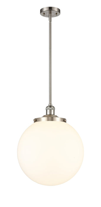 Innovations - 201S-SN-G201-14 - One Light Pendant - Franklin Restoration - Brushed Satin Nickel