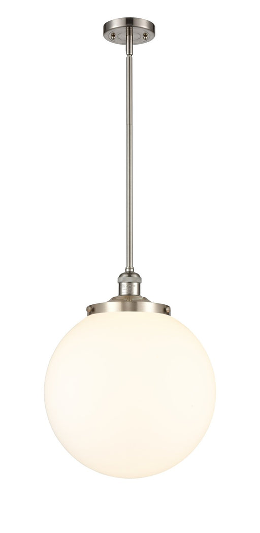 Innovations - 201S-SN-G201-14-LED - LED Pendant - Franklin Restoration - Brushed Satin Nickel