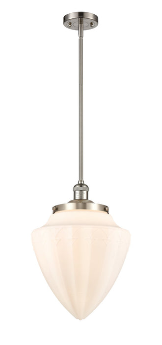 Innovations - 201S-SN-G661-12 - One Light Mini Pendant - Franklin Restoration - Brushed Satin Nickel