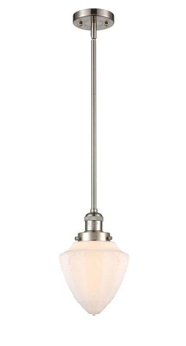 Innovations - 201S-SN-G661-7 - One Light Mini Pendant - Franklin Restoration - Brushed Satin Nickel