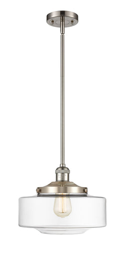 Franklin Restoration One Light Mini Pendant Brushed Satin Nickel
