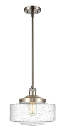 Franklin Restoration One Light Mini Pendant Brushed Satin Nickel