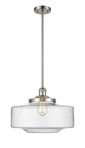 Franklin Restoration One Light Mini Pendant Brushed Satin Nickel