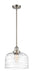 Innovations - 201S-SN-G713-L-LED - LED Mini Pendant - Franklin Restoration - Brushed Satin Nickel