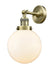 Innovations - 203-AB-G201-8 - One Light Wall Sconce - Franklin Restoration - Antique Brass