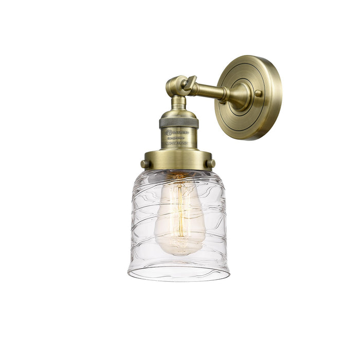 Innovations - 203-AB-G513 - One Light Wall Sconce - Franklin Restoration - Antique Brass