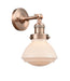 Innovations - 203-AC-G321 - One Light Wall Sconce - Franklin Restoration - Antique Copper