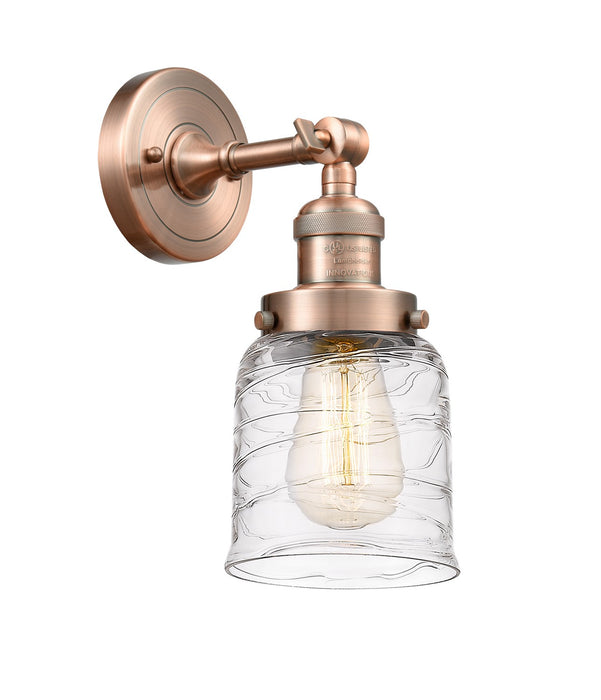 Innovations - 203-AC-G513 - One Light Wall Sconce - Franklin Restoration - Antique Copper