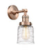 Innovations - 203-AC-G513 - One Light Wall Sconce - Franklin Restoration - Antique Copper