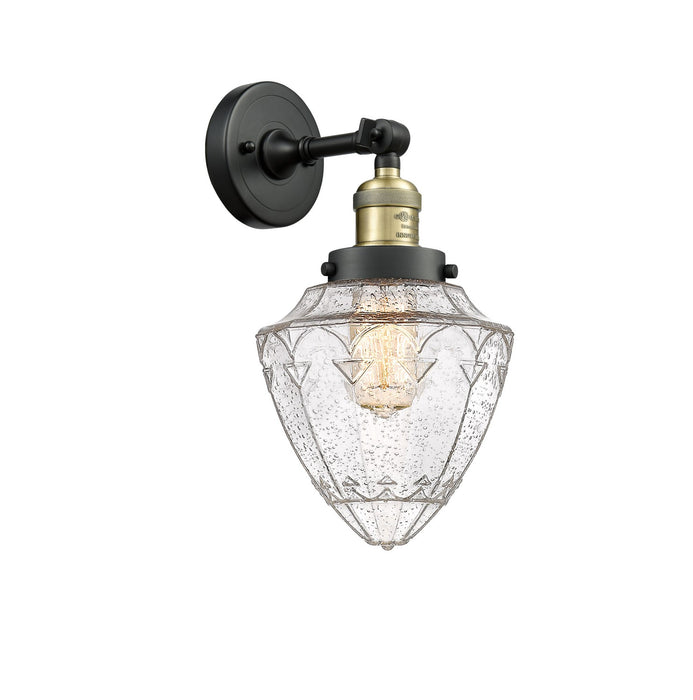 Innovations - 203-BAB-G664-7 - One Light Wall Sconce - Franklin Restoration - Black Antique Brass