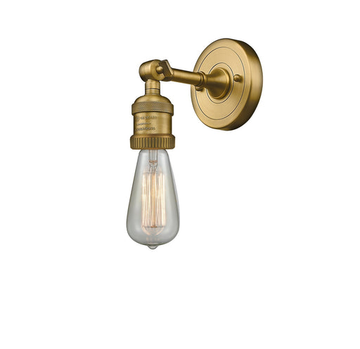 Innovations - 203-BB - One Light Wall Sconce - Franklin Restoration - Brushed Brass