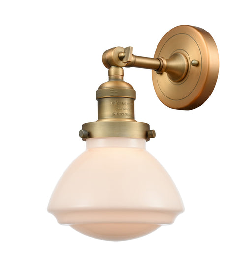 Innovations - 203-BB-G321 - One Light Wall Sconce - Franklin Restoration - Brushed Brass