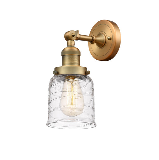 Innovations - 203-BB-G513 - One Light Wall Sconce - Franklin Restoration - Brushed Brass