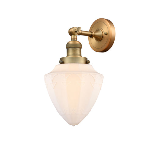 Innovations - 203-BB-G661-7 - One Light Wall Sconce - Franklin Restoration - Brushed Brass