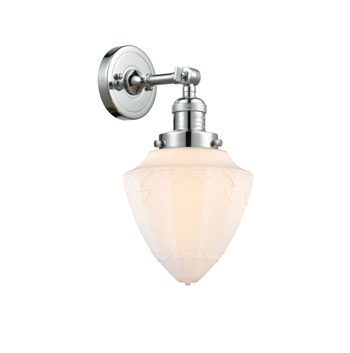 Innovations - 203-PC-G661-7 - One Light Wall Sconce - Franklin Restoration - Polished Chrome