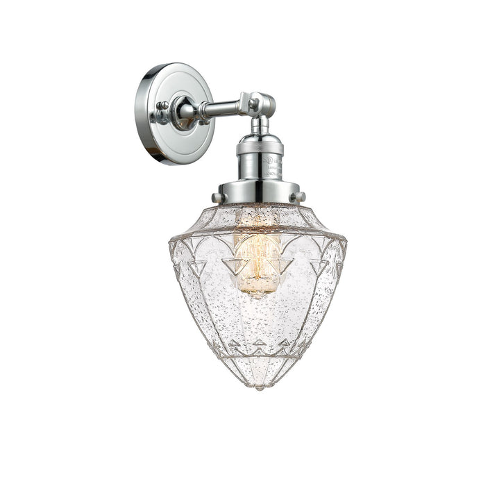 Innovations - 203-PC-G664-7 - One Light Wall Sconce - Franklin Restoration - Polished Chrome