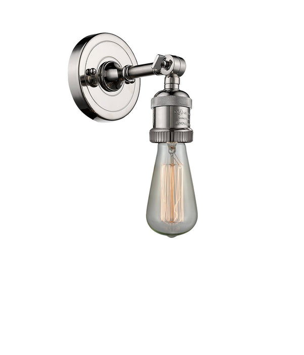 Innovations - 203-PN - One Light Wall Sconce - Franklin Restoration - Polished Nickel