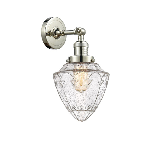 Innovations - 203-PN-G664-7 - One Light Wall Sconce - Franklin Restoration - Polished Nickel