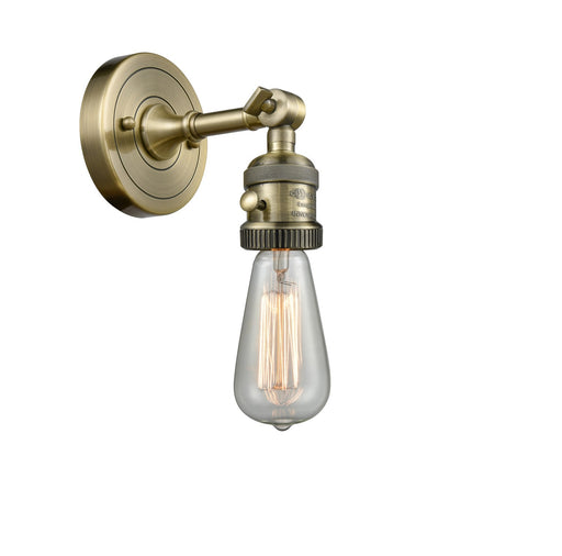 Innovations - 203SW-AB - One Light Wall Sconce - Franklin Restoration - Antique Brass