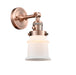 Innovations - 203SW-AC-G181S-LED - LED Wall Sconce - Franklin Restoration - Antique Copper