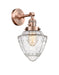 Innovations - 203SW-AC-G664-7 - One Light Wall Sconce - Franklin Restoration - Antique Copper