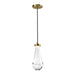 Zeev Lighting - MP10901-LED-AGB - LED Mini Pendant - Vaso - Aged Brass