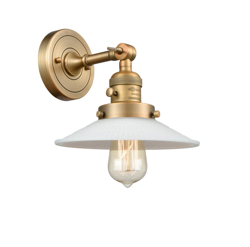 Innovations - 203SW-BB-G1-LED - LED Wall Sconce - Franklin Restoration - Brushed Brass