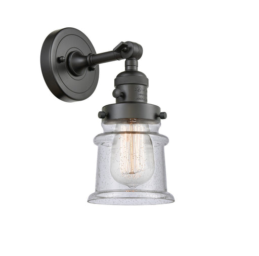 Innovations - 203SW-OB-G184S-LED - LED Wall Sconce - Franklin Restoration - Oil Rubbed Bronze