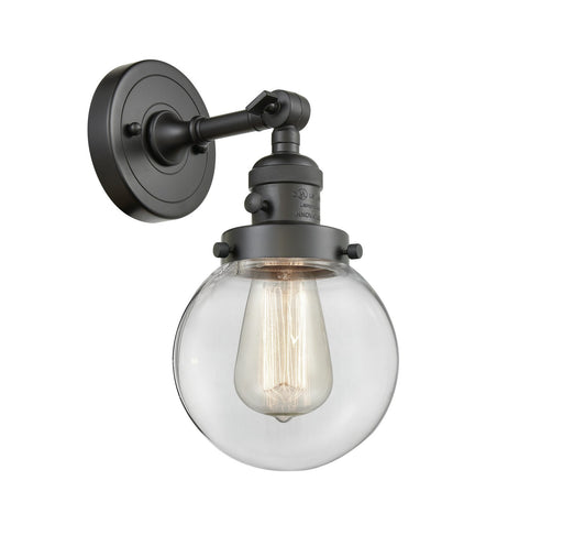 Innovations - 203SW-OB-G202-6-LED - LED Wall Sconce - Franklin Restoration - Oil Rubbed Bronze