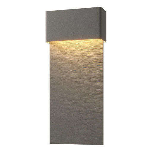 Hubbardton Forge - 302632-LED-20-20 - LED Outdoor Wall Sconce - Stratum - Coastal Natural Iron