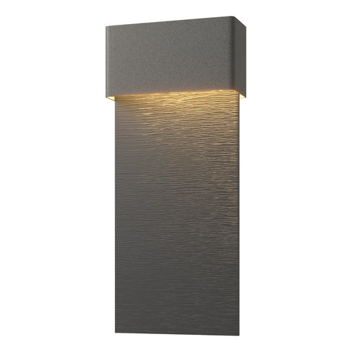 Hubbardton Forge - 302632-LED-20-80 - LED Outdoor Wall Sconce - Stratum - Coastal Natural Iron