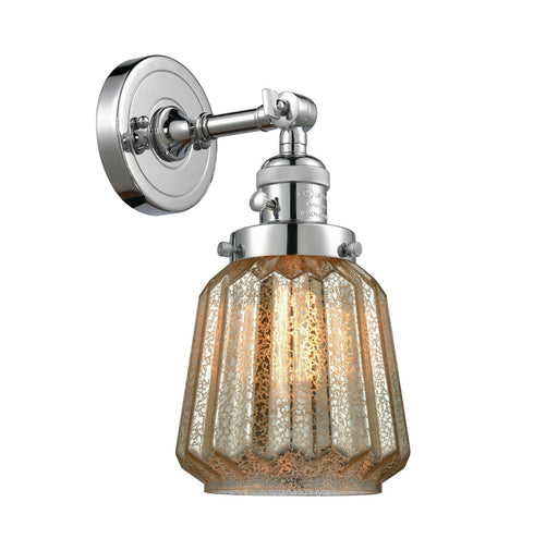 Franklin Restoration LED Wall Sconce Polished Chrome