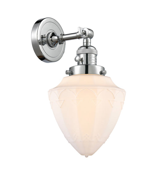 Innovations - 203SW-PC-G661-7 - One Light Wall Sconce - Franklin Restoration - Polished Chrome