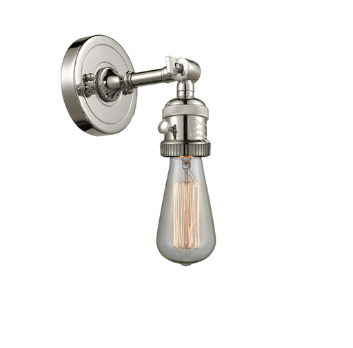 Franklin Restoration One Light Wall Sconce Polished Nickel