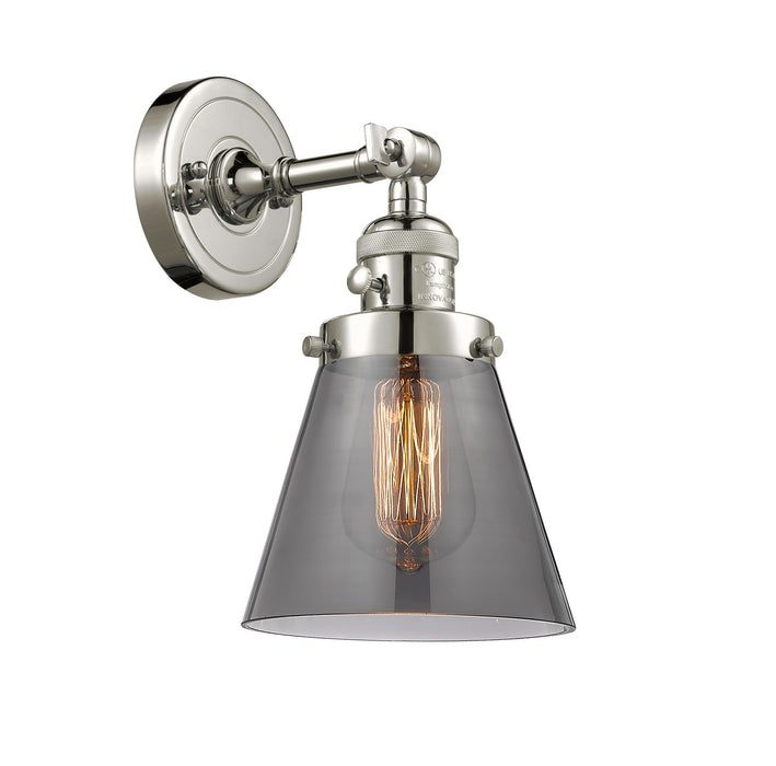 Innovations - 203SW-PN-G63-LED - LED Wall Sconce - Franklin Restoration - Polished Nickel