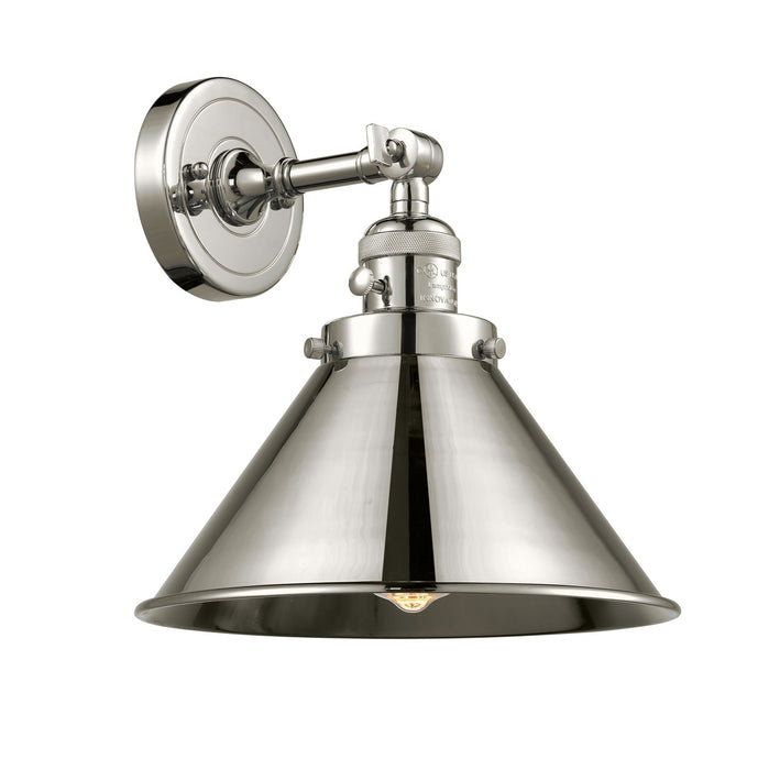 Innovations - 203SW-PN-M10-PN-LED - LED Wall Sconce - Franklin Restoration - Polished Nickel