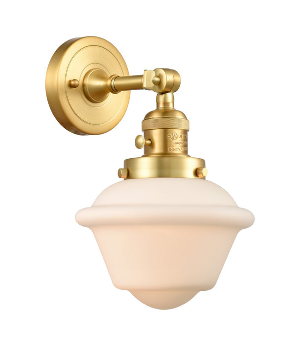 Innovations - 203SW-SG-G531-LED - LED Wall Sconce - Franklin Restoration - Satin Gold