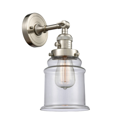 Innovations - 203SW-SN-G182-LED - LED Wall Sconce - Franklin Restoration - Brushed Satin Nickel