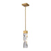 Zeev Lighting - MP11305-LED-3x3-AGB - LED Mini Pendant - Mamadim - Aged Brass