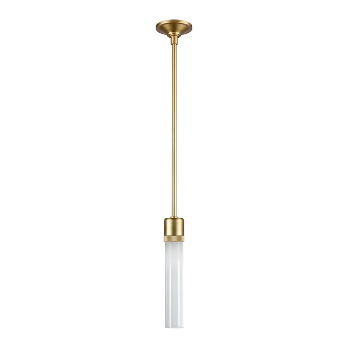 Zeev Lighting - P11701-LED-AGB-G1 - LED Pendant - Zigrina - Aged Brass