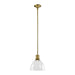 Zeev Lighting - P11701-LED-AGB-G12 - LED Pendant - Zigrina - Aged Brass