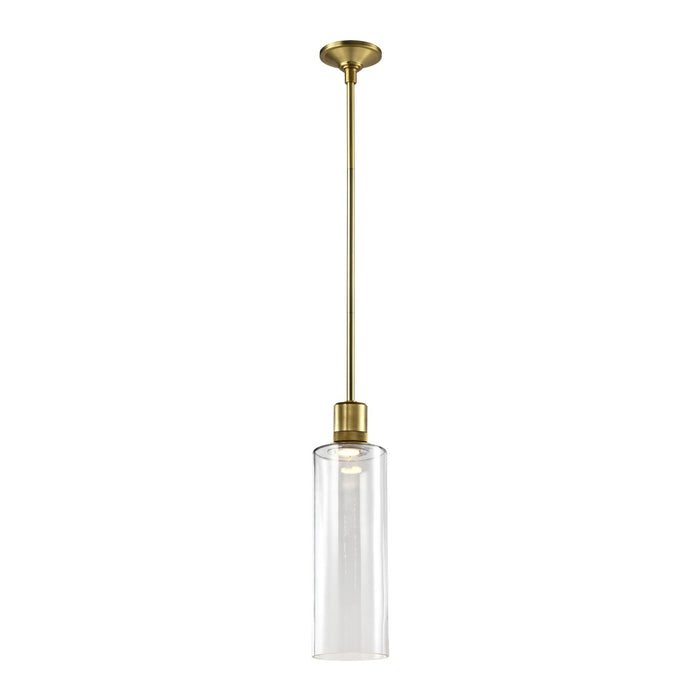 Zeev Lighting - P11701-LED-AGB-G15 - LED Pendant - Zigrina - Aged Brass