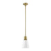 Zeev Lighting - P11701-LED-AGB-G16 - LED Pendant - Zigrina - Aged Brass