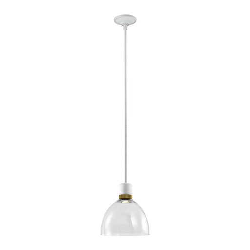 Zeev Lighting - P11702-LED-MW-K-AGB-G12 - LED Pendant - Zigrina - Matte White