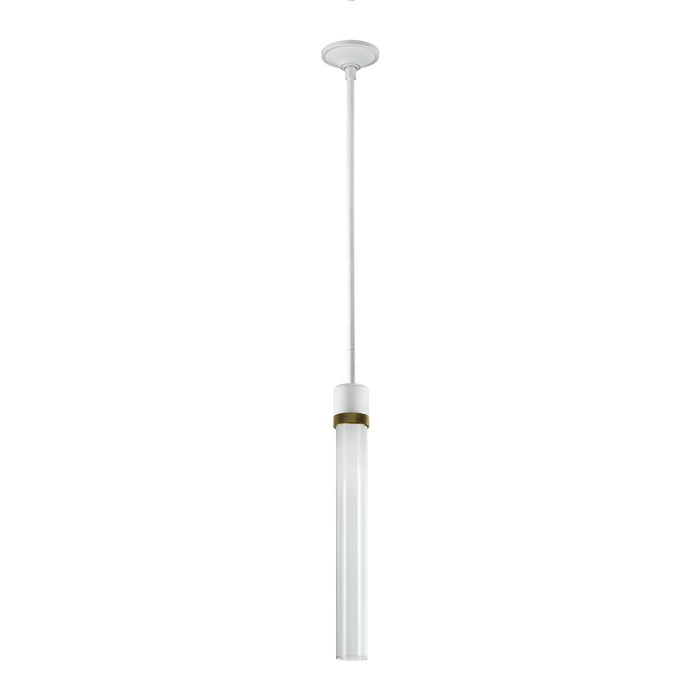 Zeev Lighting - P11702-LED-MW-K-AGB-G2 - LED Pendant - Zigrina - Matte White