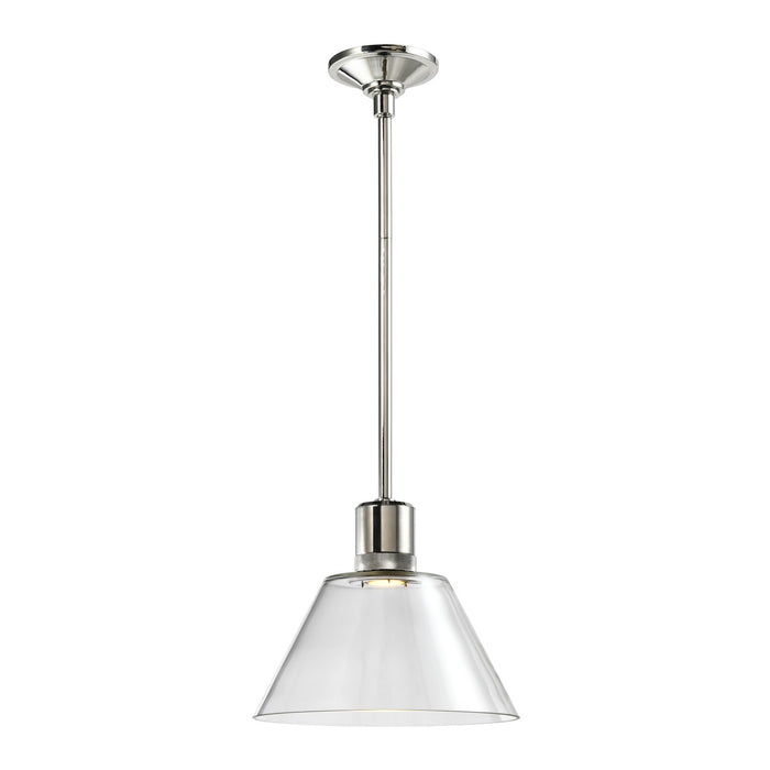 Zeev Lighting - P11703-LED-PN-G13 - LED Pendant - Zigrina - Polished Nickel