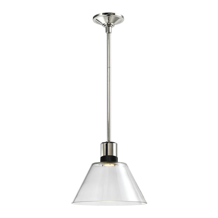 Zeev Lighting - P11703-LED-PN-K-SBB-G13 - LED Pendant - Zigrina - Polished Nickel